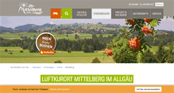 Desktop Screenshot of mittelberg.de